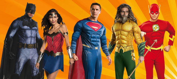 Justice League Kostüme für Erwachsene